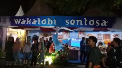 Stand Pemkab Wakatobi Unggulkan Abon Ikan dan Kripik Rumput Laut