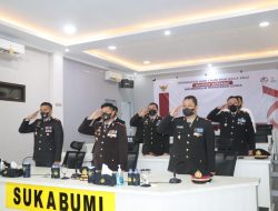 Polres Sukabumi Pimpin Upacara Hari Lahir Pancasila Secara Virtual