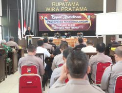 Polresta Banyuwangi Gelar Rapat Kordinasi Percepatan Penanganan PMK