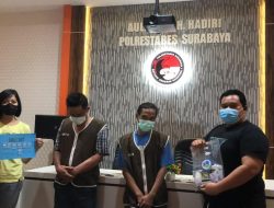Dua Pria Asal Surabaya Ditangkap Polisi, Terbukti Edarkan Sabu