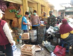 Kembali Giat Gabungan Petugas Cek MGC DI Pasar Dadapan