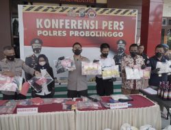 Polres Probolinggo Berhasil Amankan 23 Tersangka Kasus Narkoba Selama Dua Bulan