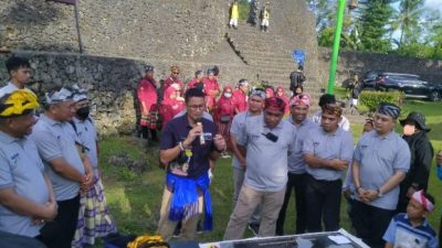 Sandinya Uno Pertama kali injak Kaki di Kota Baubau, Sampaikan Hal Ini