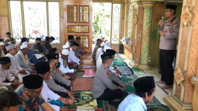 Cegah Paham Radikalisme, Inilah Pesan Kapolres Pamekasan Saat Safari Jum’at