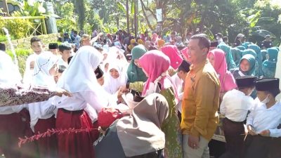 Tim Recheking Desa Model Disambut Ratusan Pelajar