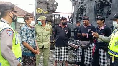 Sambangi Banjar Polsek Denpasar Barat Jalin Kemitraan Si Sabar