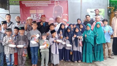 Yatim-piatu dan Dhuafa Menjadi Target Santunan di HUT Ke-26 Mas Lery