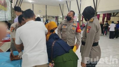 HUT Bhayangkara ke 76, Polres Sukabumi Adakan Khitanan Massal di Setukpa Polri