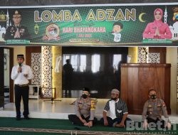 Polres Bondowoso Gelar Lomba Adzan dan Da’i Cilik Dalam Peringati HUT Bayangkara Ke-76