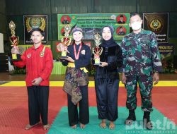 Dandim 0607/ Kota Sukabumi Tutup Festival Pencak Silat Dandim Cup III Th 2022