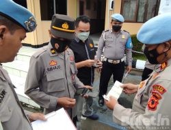 Propam Polres Sukabumi Tegakan Disiplin Anggota