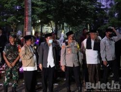 Kapolres Sukabumi Pimpin Kegiatan Pengamanan Pelepasan Calon Jemaah Haji Kabupaten Sukabumi