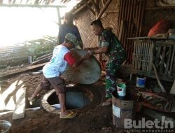 Wujudkan Pola Hidup Sehat, Babinsa Kodim 0822 Bondowoso Dukung Jambanisasi
