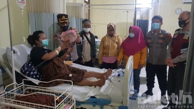 HUT Bhayangkara Ke-76, Aksi Simpatik Kapolres Sukabumi Salurkan Santunan Pada Ibu Melahirkan