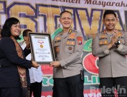 Festival Kuliner Rawon 5236 Porsi, Polres Probolinggo Raih Penghargaan Rekor MURI