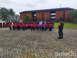 Siswa SMK N 2 Tegalsari Terima Materi PBB Dari Anggota Posramil