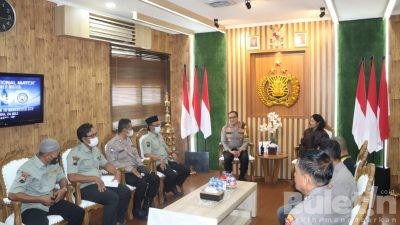 Jalin Silaturahmi, Kapolresta Denpasar Terima Audensi Pengurus KBPP Polri Resor Sukoharjo