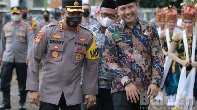 Polresta Banyuwangi Gelar Gesah Bareng Dengan Askab, Bersinergi Jogo Banyuwangi Untuk Indonesia Maju