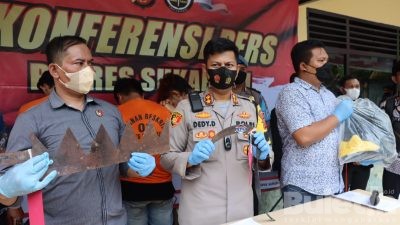Lima Belas Hari Buron, Polisi Berhasil Bekuk Anggota Geng Motor Pelaku Penusukan