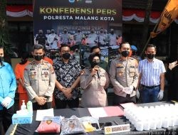Polresta Malang Berhasil Menggagalkan Peredaran Narkoba, Puluhan Ribu Pil Koplo Diamankan
