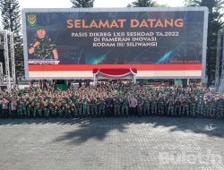 Kodam III/Slw Bekali Pasis Dikreg LXII Seskoad TA. 2022 Dengan Semangat Berinovasi yang Solutif