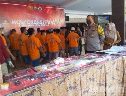 Tiga Bulan, Polres Lumajang Ungkap Puluhan Kasus Narkotika, Berikut Daftarnya