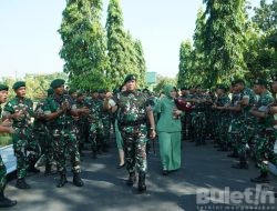 Mayjen TNI Syafrial Ke Pasuruan Kunjungi Yonkav 8 dan Yonzipur 10 Kostrad