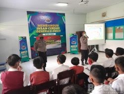 Binmas Polres Bondowoso Mensosialisasikan Dampak Kenakalan Remaja Dimasa MPLS
