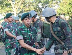 Mayor Inf Rinto Wijaya Menerima 140 Warga Baru Yonif Raider 514/SY