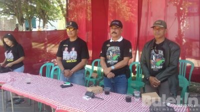 Kapolsek Maesan mengadakan Lomba Burung Berkicau Mania.