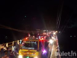 Desa Sukamanah Cianjur Meriahkan Tahun Baru 1444 Hijriyah Dengan Pawai Obor.