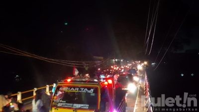 Desa Sukamanah Cianjur Meriahkan Tahun Baru 1444 Hijriyah Dengan Pawai Obor.