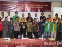Undang Partai Politik,KPU Padang Sidempuan Pinta Lengkapi Persyaratan