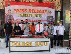 Pelaku Penggelapan 6 Mobil Rental Berhasil Diamankan Polres Batu