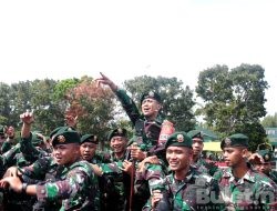 Bupati Bondowoso Melepas Keberangkatan Prajurit Yonif Raider 514/SY Pimpinan Mayor Inf Rinto Wijaya