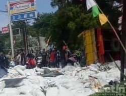 Lima Orang Tewas Akibat Kecelakaan Truk di Gekbrong Cianjur