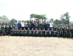 Dandim 0822 dan Forkopimda Bondowoso Hadiri Upacara Pemberangkatan Satgas Yonif Raider 514/SY Kostrad