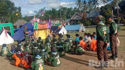 Koramil 0825/05 Kalibaru Ikut Sukseskan Hari Pramuka Ke-61