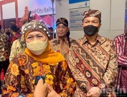 Gubernur Jatim: Memberikan Warna Kekuatan Nusantara, Kekuatan Bhineka Tunggal Ika, Semarak Malam Gebyar Nusantara Gemilang Jawa Timur 2022,