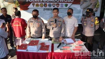 Diduga Tilep Dana Desa 600 Juta, Mantan Kades di Bondowoso Dibekuk Polisi
