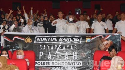 Kapolres Bondowoso Ajak Nonton Bareng Film Sayap Sayap Patah