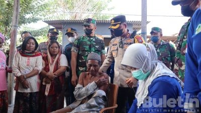 Polres Probolinggo Kota Bersama Forkopimda Dorong Percepatan Vaksinasi Difteri di Gili Ketapang