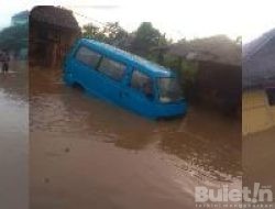 Sejumlah Wilayah di Kecamatan Cibeber Cianjur Diterjang Banjir