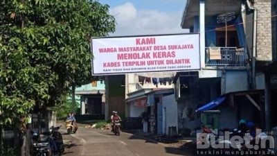 Warga Desa Sukajaya Cianjur Tolak Pelantikan Kades, Ini Alasannya