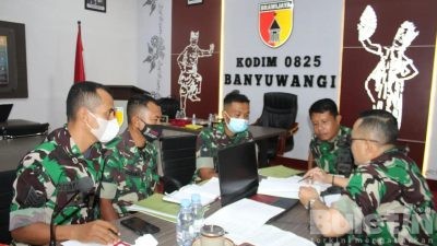 Tim Itdam V/Brawijaya Laksanakan Pengawasan Intern Post Audit di Kodim 0825
