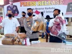 Sat Resnarkoba Tapsel Tangkap 2 Orang Kurir Ganja Antar Kabupaten