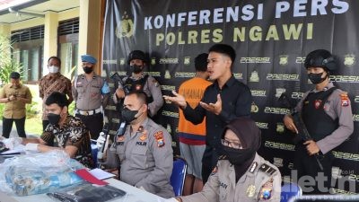 Kurang Sepekan, Polres Ngawi Berhasil Tangkap Pelaku Pembunuhan Seorang Laki-laki