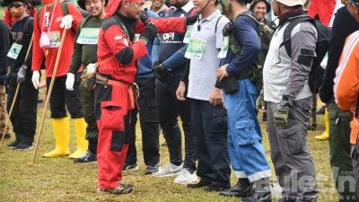 Lomba Lintas Alam Eco Walk Diikuti Oleh Ratusan Pekerja dari PT KPI RU II Dumai
