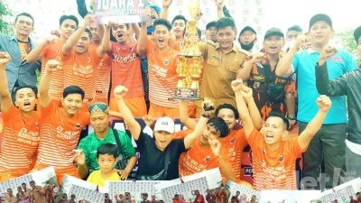 Desa Sirnagalih Juara Satu Sepak Bola Fiala Pemuda Pancasila Tingkat Fordes