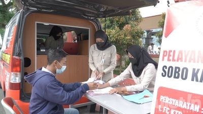 Program “SKCK Sobo Kampung” Polres Ponorogo Mudahkan Warga Masyarakat